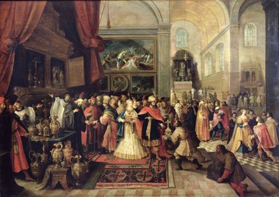 Solomon in the Treasury of the Temple by Frans II Francken the Younger